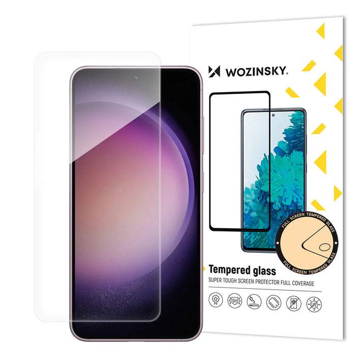 Wozinsky Full Cover Flexible Glass Hybrid Glass for the entire screen flexible on Samsung Galaxy S25+