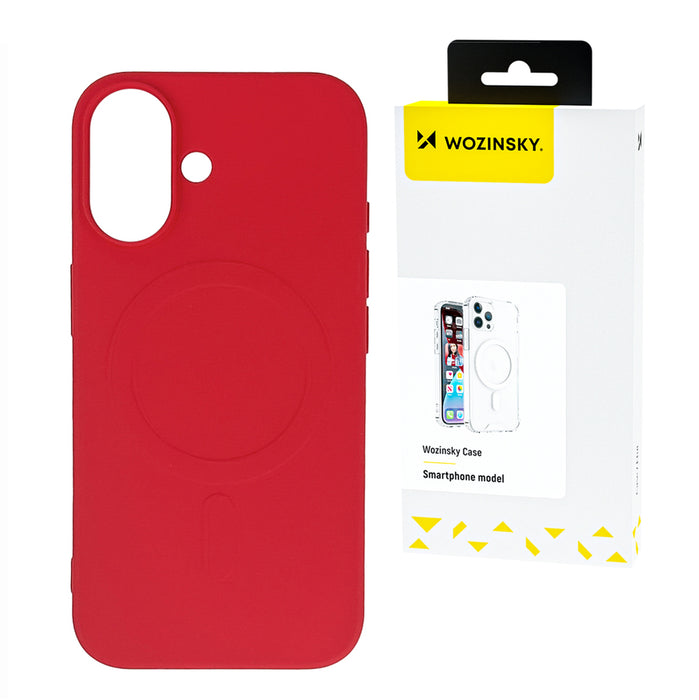 Liquid Silicone Case MagSafe for Samsung Galaxy S25 Ultra - Red