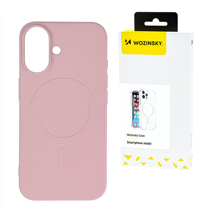 Liquid Silicone Case MagSafe for Samsung Galaxy S25 - Pink