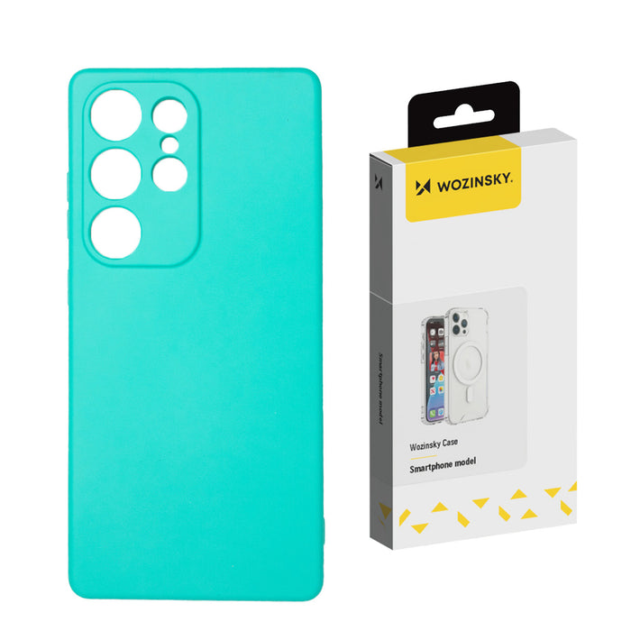 Wozinsky Silicone Case for Samsung Galaxy S24 FE - Mint