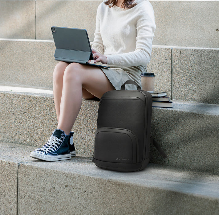 Wozinsky Premium Waterproof Laptop Backpack - Black