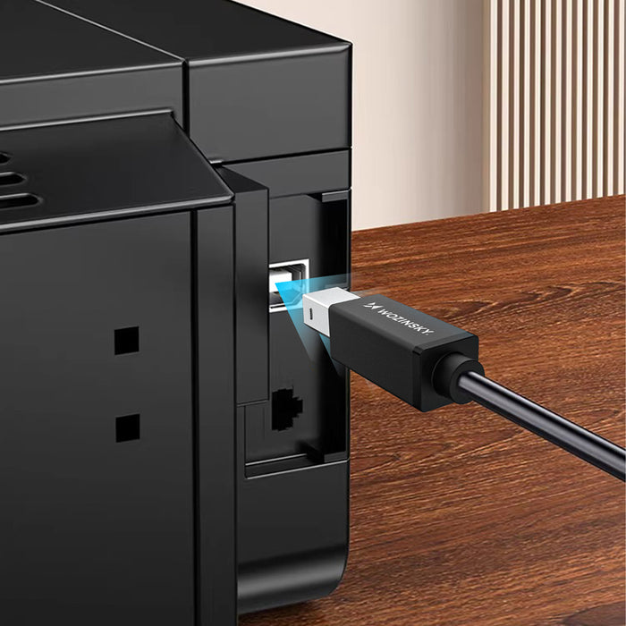 Wozinsky WKDDY3S USB-B - USB-A 480Mb/s Cable 2m - Black