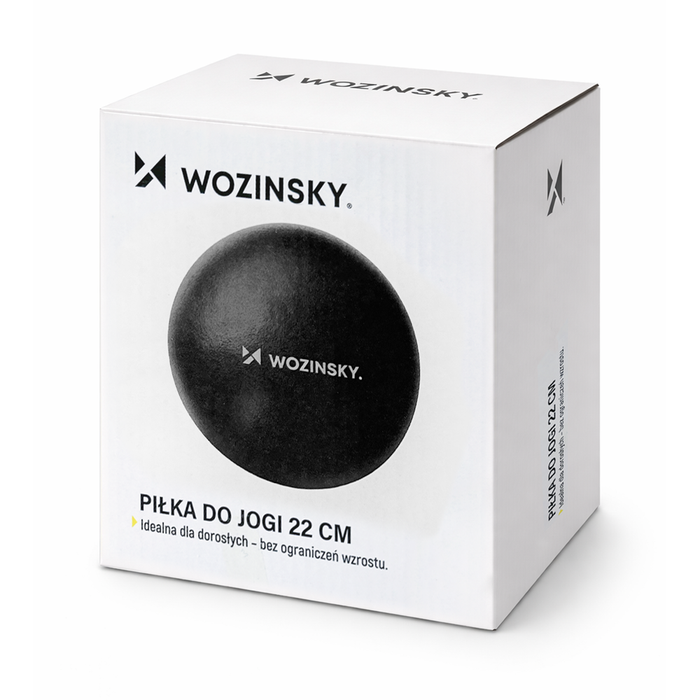 Wozinsky WPDP-C22 rehabilitation exercise ball 22cm - black
