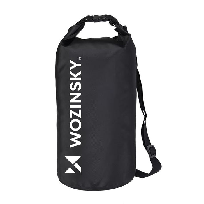Wozinsky WWK-20 waterproof bag for sup kayak 20l - black