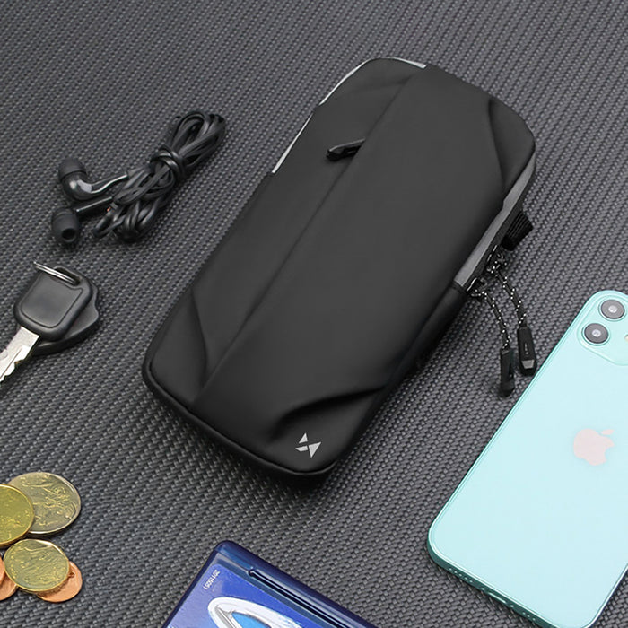 Wozinsky WSDB-B armband phone bag for running - black