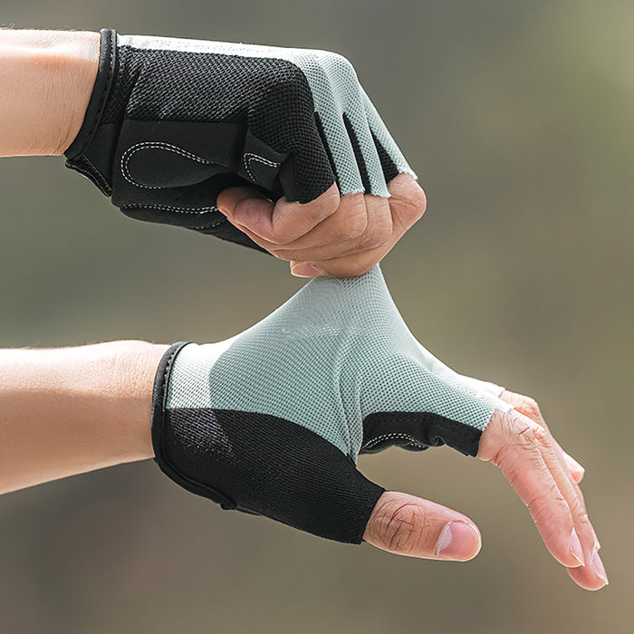 Wozinsky WRR-02M cycling gloves size M - gray