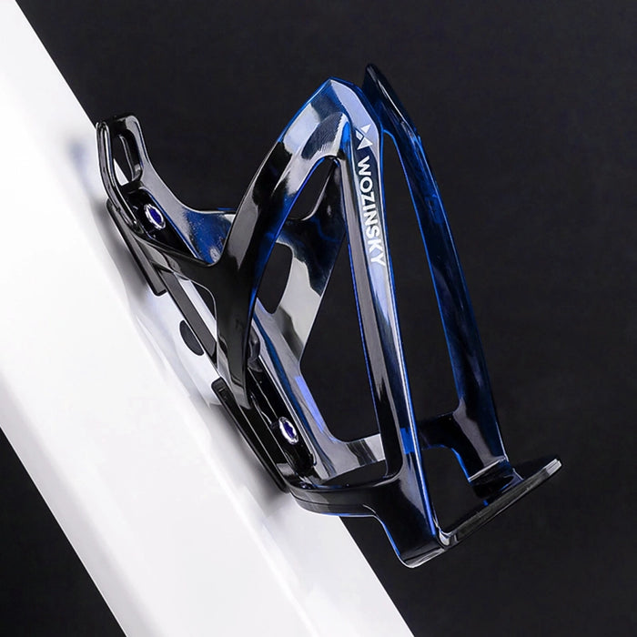 Wozinsky WUR-01BB Bike Bottle Holder Basket - Black and Blue