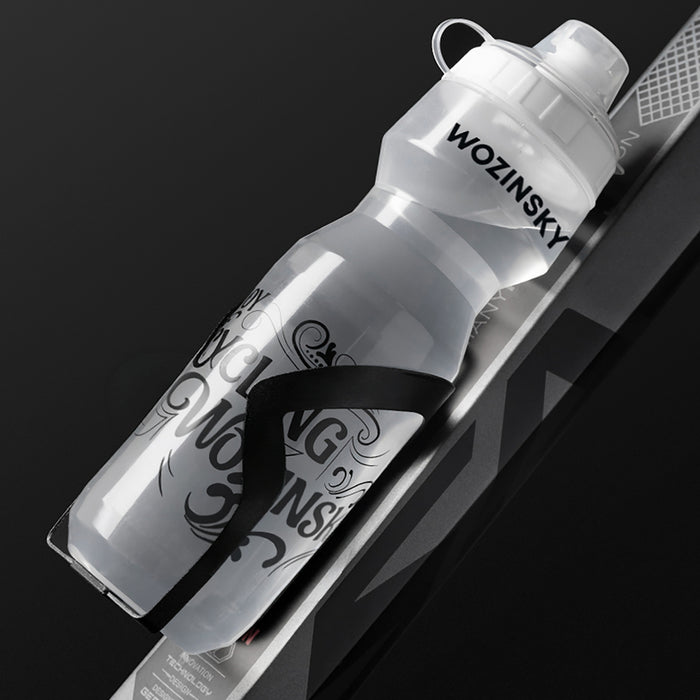 Wozinsky WBR-01T 750ml Bicycle Bottle - Transparent