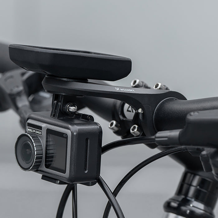 Wozinsky WUG-01B bike mount for Garmin computer, handlebar, camera, lamp - black
