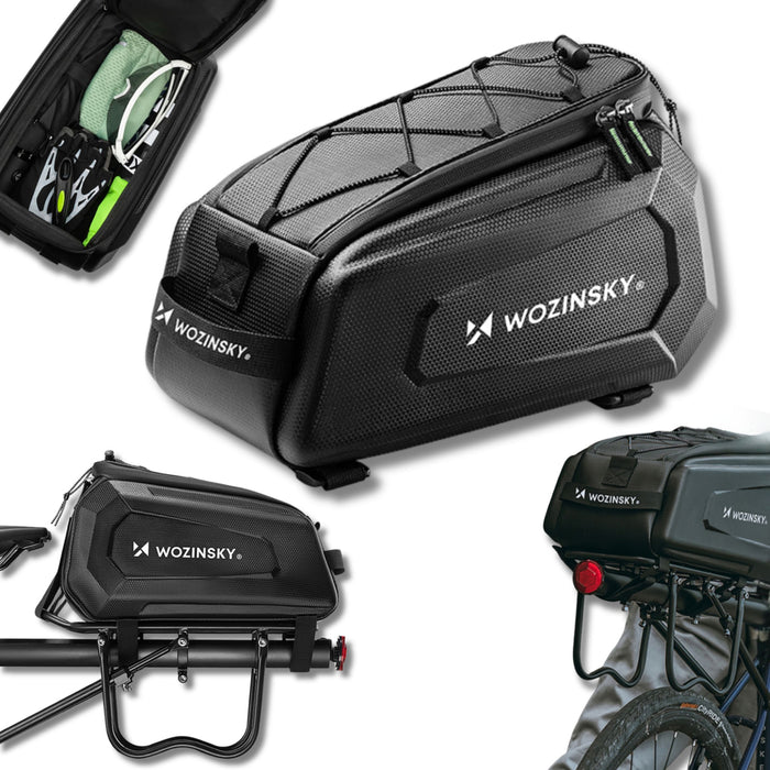 Wozinsky WSR-01B Bicycle Pannier for Trunk 9l - Black