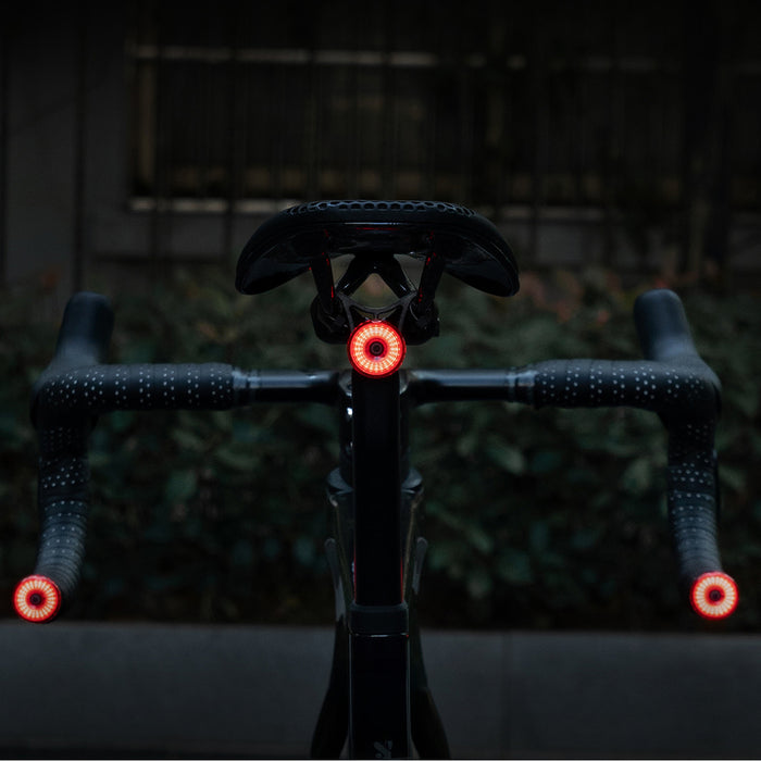 Wozinsky WIS-01 Waterproof Smart Tail Lights 2 pcs - Black