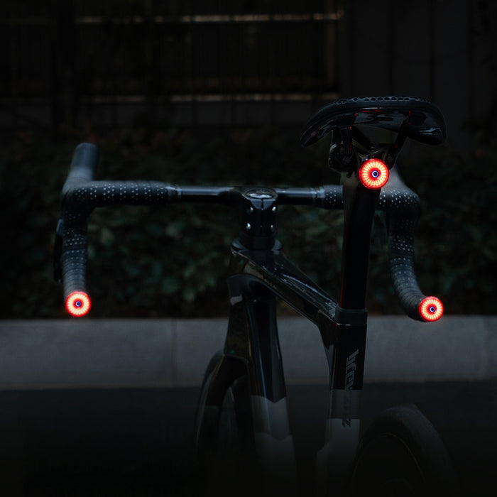 Wozinsky WIS-01 Waterproof Smart Tail Lights 2 pcs - Black