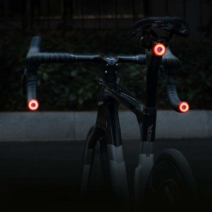 Wozinsky WIS-02 Waterproof Smart Tail Light 1pc - Black