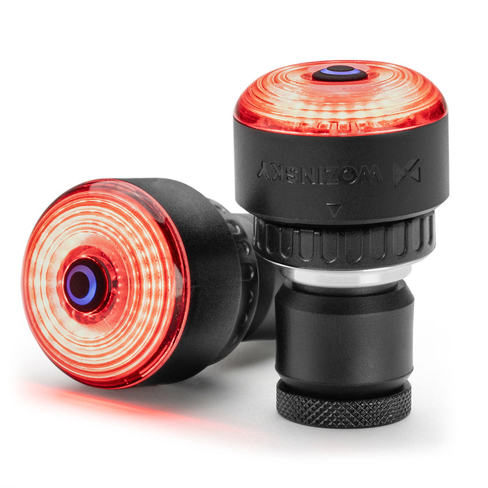 Wozinsky WIS-02 Waterproof Smart Tail Light 1pc - Black