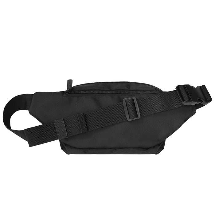 Wozinsky WSB-W1 unisex shoulder bag with adjustable strap, waterproof - black