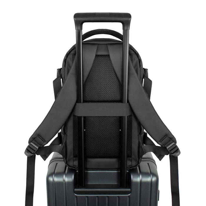Wozinsky WPW-20L Backpack with Laptop Pocket for 15" Travel 40x20x25 cm for Hand Luggage - Black