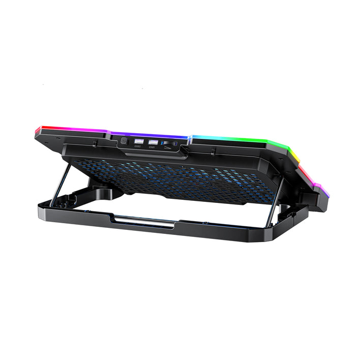 Wozinsky WDCX-A26 NitroCool RGB Gaming Laptop Cooling Pad - Black