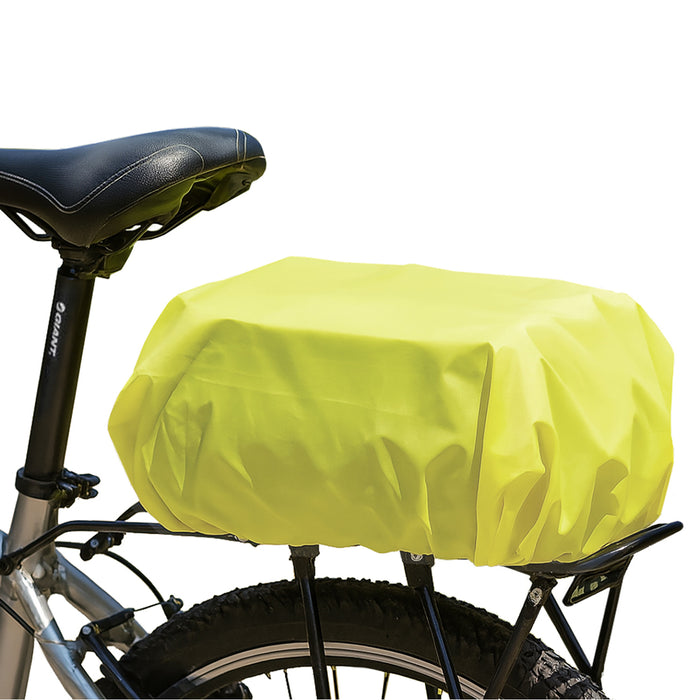 Wozinsky Universal Waterproof Rain Cover for Bike Pannier Bag or Backpack green (WBB5YW)