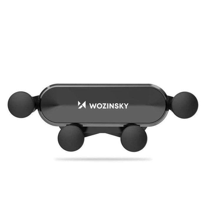 Wozinsky gravity car phone holder for air vent black (WCH-05)