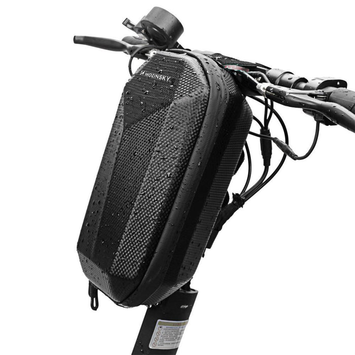Wozinsky Waterproof Scooter Handlebar Bag 4L Black (WSB2BK)