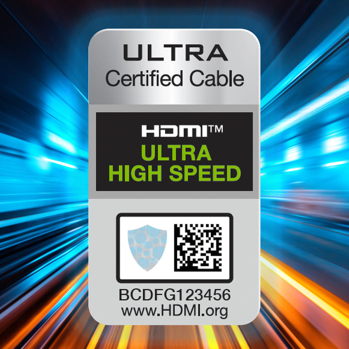 Wozinsky HDMI 2.1 Cable 8K 60 Hz 48 Gbps / 4K 120 Hz / 2K 144 Hz 1 m Silver (WHDMI-10)