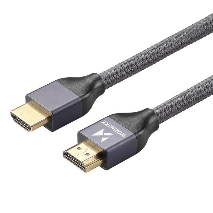 Wozinsky HDMI 2.1 Cable 8K 60 Hz 48 Gbps / 4K 120 Hz / 2K 144 Hz 1 m Silver (WHDMI-10)