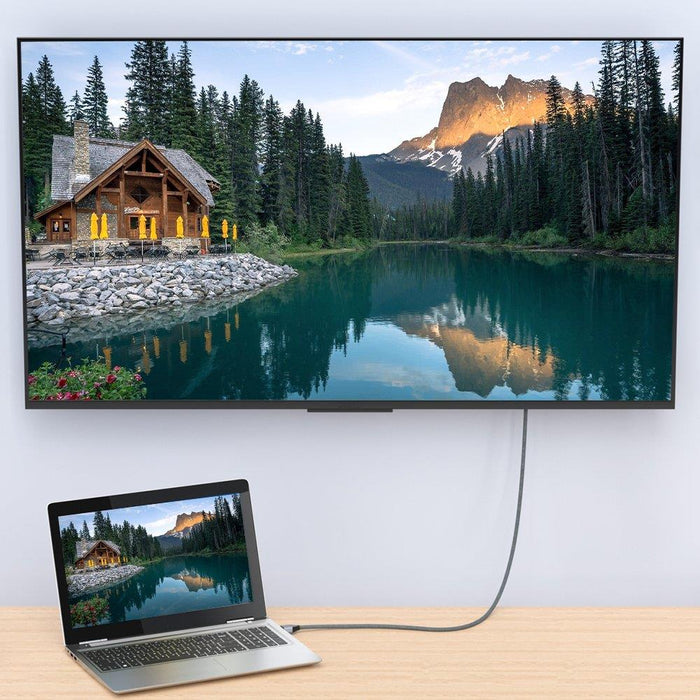Wozinsky HDMI 2.1 Cable 8K 60 Hz 48 Gbps / 4K 120 Hz / 2K 144 Hz 2 m Silver (WHDMI-20)