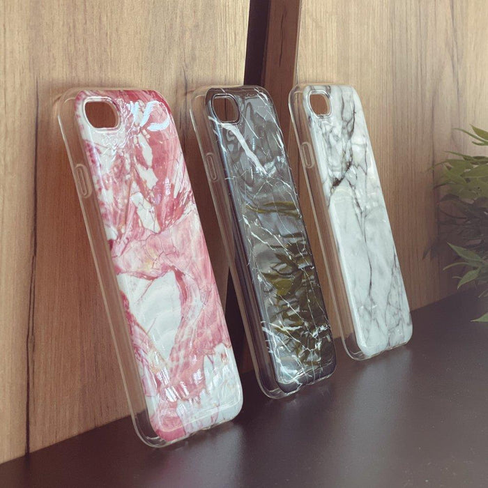 Wozinsky Marble TPU case cover for Xiaomi Poco M3 / Xiaomi Redmi 9T pink