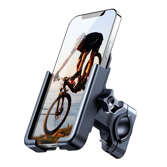 Wozinsky metal bicycle phone holder, scooters black (WBHBK3)