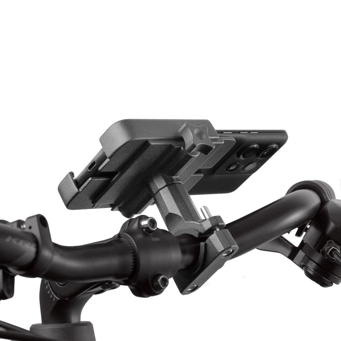 Wozinsky metal bicycle phone holder, scooters black (WBHBK3)