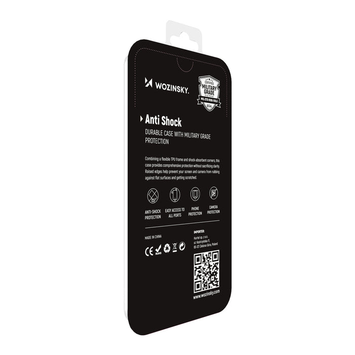 Wozinsky Anti Shock Armored Case for Xiaomi Redmi 10 transparent