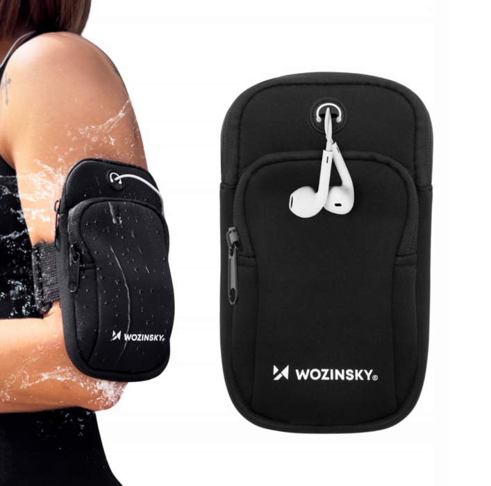 Wozinsky Running Armband Black (WABBK1)