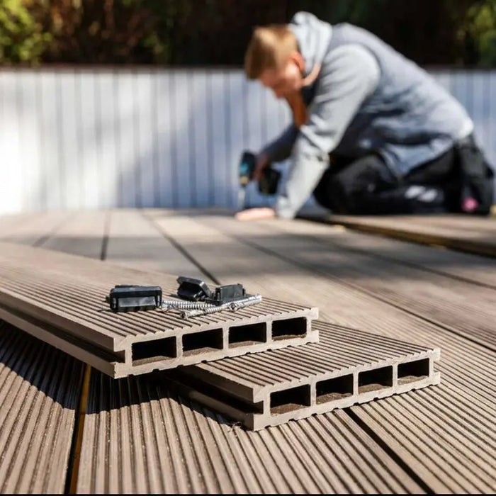 WPC DECKING BOARD 200CM TEAK. ROSSIMA FOREST FEEL - Декинг плочи<<<Външни настилки<<<Подови и стенни
