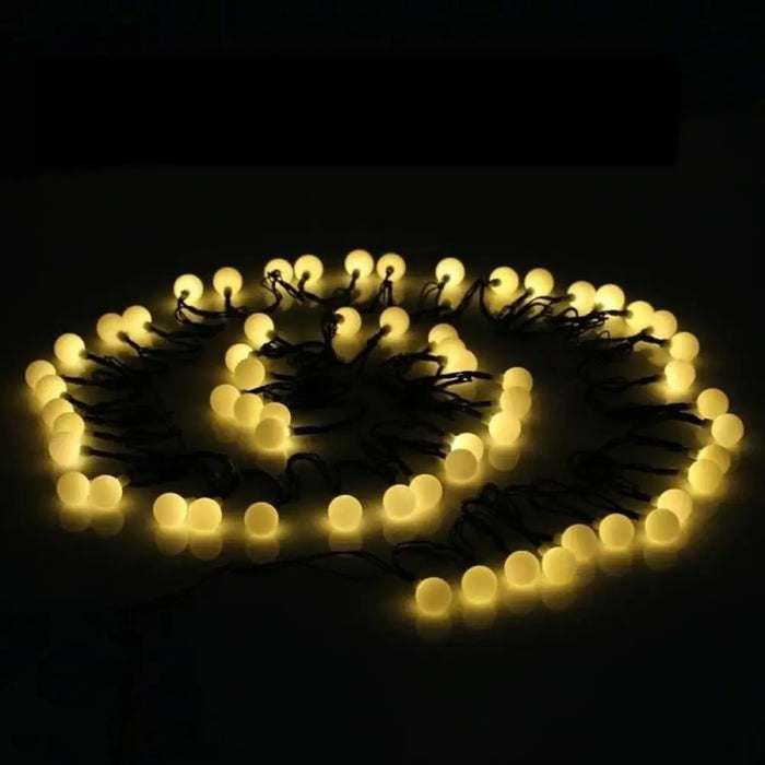 Wreath of LED Lights Lumi Garden BILLY SPHERICAL 60 LEDS Black noir 1 W - Декорация и Осветление<<<Дом