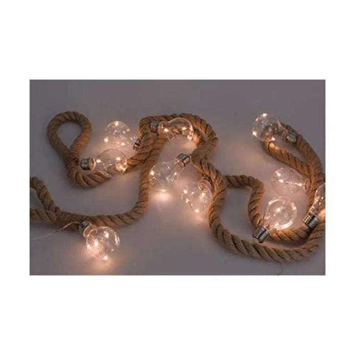 Wreath of LED Lights White - Декорация и Осветление<<<Дом Градина<<<BigBuy&&&LED Осветление<<<Декорация и