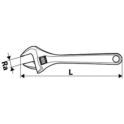 WRENCH 200 MM TOPEX - Гаечни ключове<<<Ръчни инструменти<<<Инструменти и железария<<<Praktiker&&&Гаечни ключове<<<Ръчни