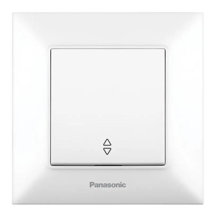 WRENCH DEVIATOR WHITE PANASONIC Arkedia Slim - Ключове и контакти<<<Електроматериали<<<Praktiker&&&Ключове и