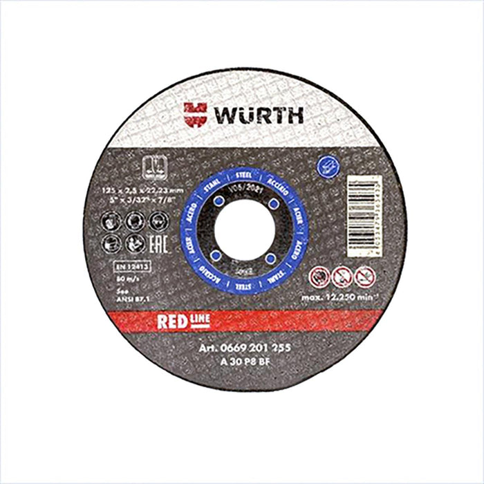 DISC FOR METAL RED LINE Ф115 1.0MM WURTH