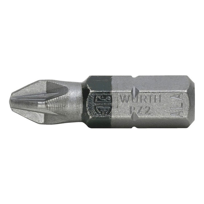 BIT SET 2 PCS 25 MM WURTH PZ2