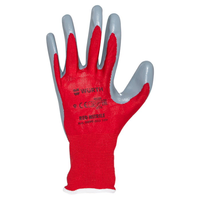 GLOVES SIZE: 10 WURTH Nitrile