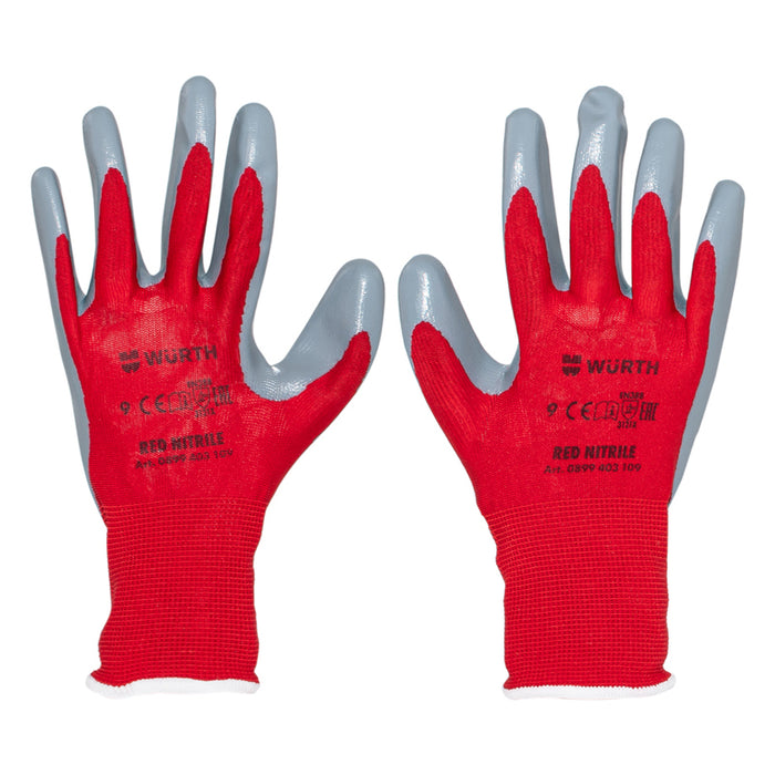 GLOVES SIZE: 10 WURTH Nitrile