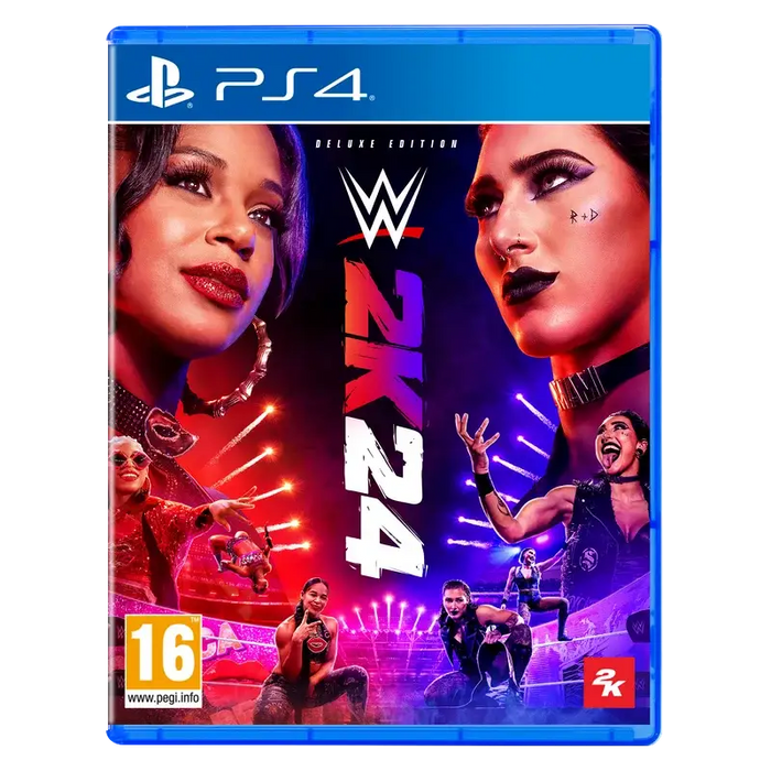 WWE 2K24 Deluxe Edition Game (PS4) - Игри<<<Конзоли и аксесоари<<<ТВ Аудио Gaming<<<ZoraSite