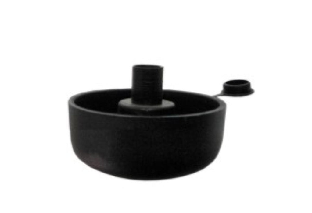 ADJUSTING STEP PVC 17MM 2PCS BLACK