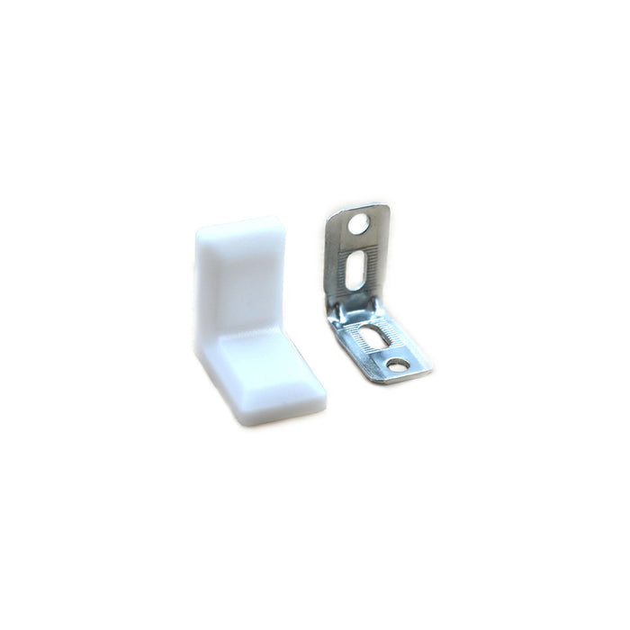 CORNER PLATE WITH COVER WHITE 28X28X18 4 PCS X-IT