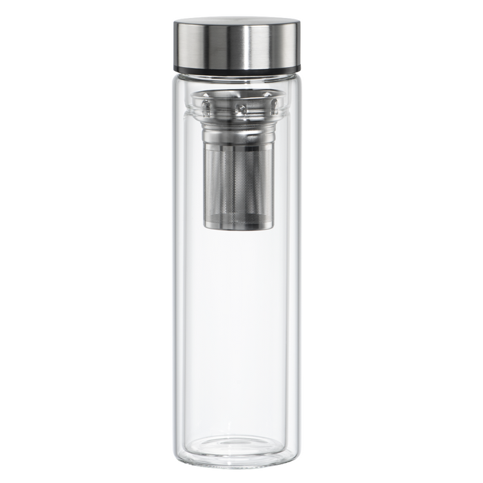 Xavax To Go Glass Bottle 450 ml Protective Case Strainer - Бутилки<<<Продукти за дома<<<ValiAPI&&&Термоси<<<За