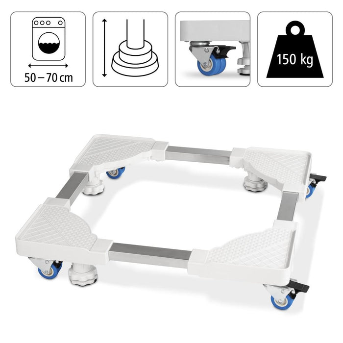 Xavax adjustable base, for washer/dryer, refrigerator, 110233