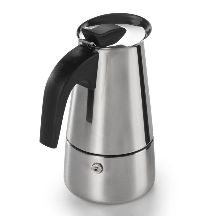 XAVAX 4-Cup Stainless Steel Espresso Maker, 111274
