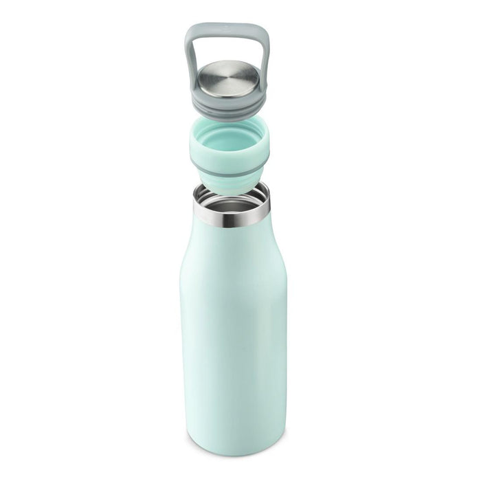 Xavax To Go liquid bottle, 500 ml, Stainless steel, Double insulation