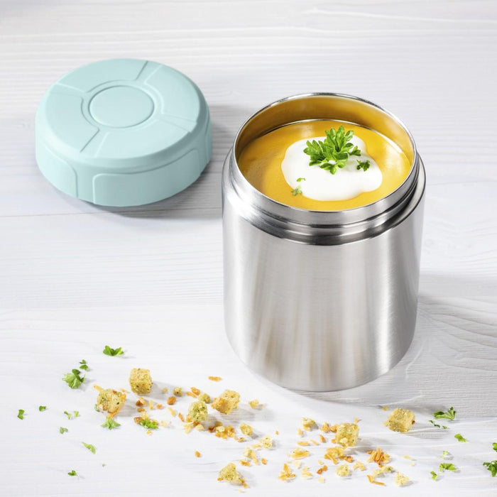 Thermos container Xavax To Go, Stainless steel, 500 ml, Blue
