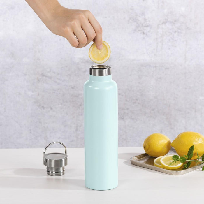 Xavax To Go liquid bottle, 750 ml, stainless steel, double insulation, screw cap